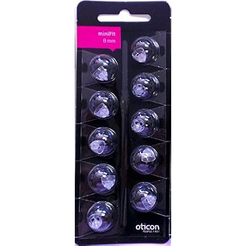 Oticon Replacement Domes (8mm Open MiniFit) by Oticon Cover