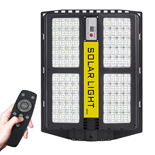 Lumière solaire avec détecteur de mouvement à balayage large et étanchéité IP67