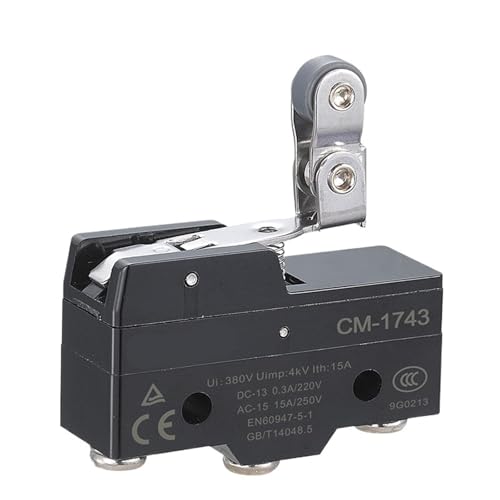 Interruptor de límite CM-1743 horizontal de 10A con conmutación instantánea cerrada