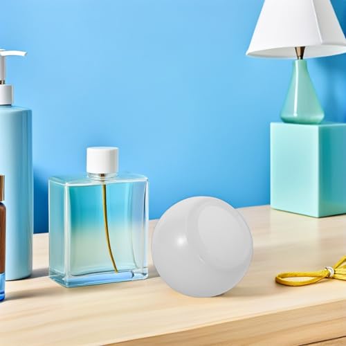 Ipetboom 20Pcs Makeup Mirror Light Covers Replacement Globes, Small Hemispherical LED Bulb Shades for Vanity Light Fixtures, LED Bulb Guard Shells for Bathroom and Dressing Table - Image 8