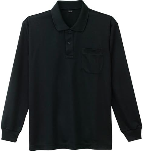 Amazon | 自重堂 長袖ポロシャツ 016/サックス 85804 SS | アクティブ