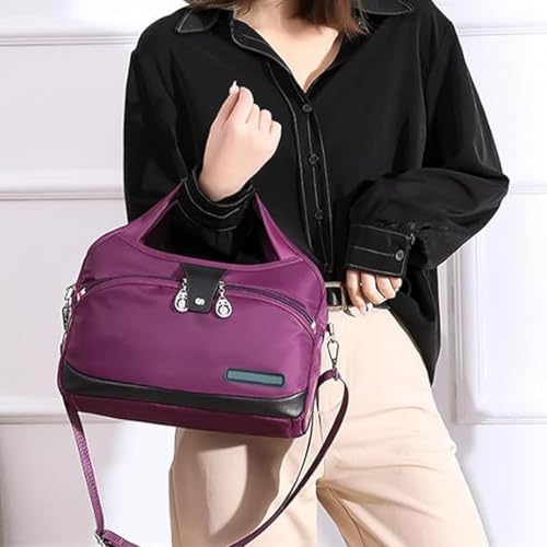 Beautifuldeer Anti Theft Handbag for Women, Large Crossbody Bag for Women Travel, Fashion Waterproof Large Capacity (Dark Gray)2