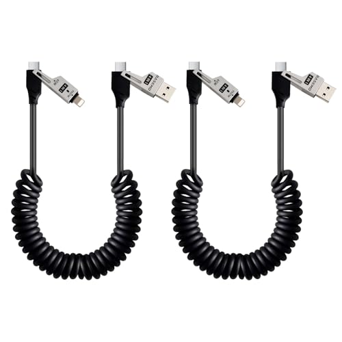 Reviews de Samsung 22 Pies , listamos los 10 mejores. 48 BELAROI Cable de carga rápida retráctil 4 en 1 de 65 W, 2 m/6,5 pies, con resorte en espiral, USB-C a L/USB-C/USB-A, compatible con iPhone 15/14/13, iPad, Samsung, MacBook,...