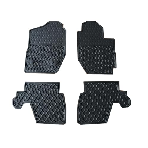 Lwope スズキ ジムニー JB64W フロアマット ジムニーシエラ JB74W MT車 2018年7月～現行 カーマット 運転席&助手席&後席右&後席左用 柔らかい ラテックス素材 高い耐寒性 滑り止め 汚れ防止 防水 防塵 車種専用設計 取付簡単 保護パーツ カー用品 4枚セット