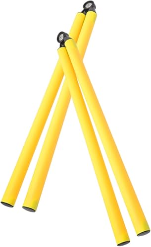 Miniatura 5 de Toddmomy 6 piezas de fútbol para hombre alrededor del poste de fútbol de agilidad poste de entrenamiento de fútbol poste de entrenamiento de