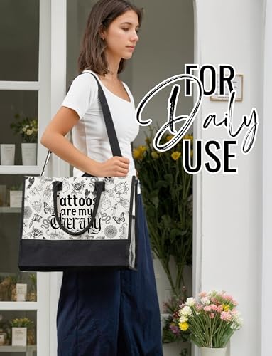 Bolso Tote para Artistas de Tatuajes para Mujeres miniatura 2