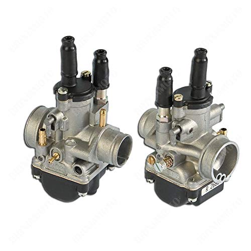 Carburateur Dell'Orto PHBG 21 BS 02660 raccord souple pour réglage moteur 2T