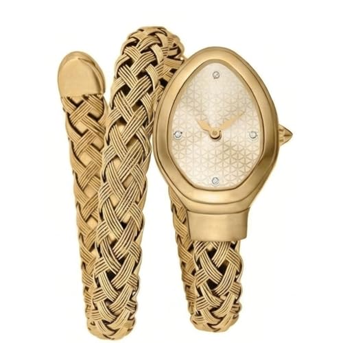 Image of Gold Jewellery Style Watch for Women | Fashion Bangle Analog Wrist Watch