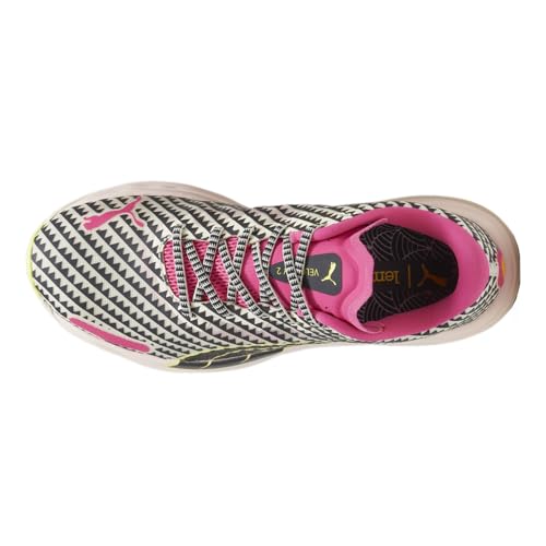 PUMA Velocity Nitro 2 Lemlem 2 Ghost Pepper/Puma Black/Pink Glimmer 9 B (M)4