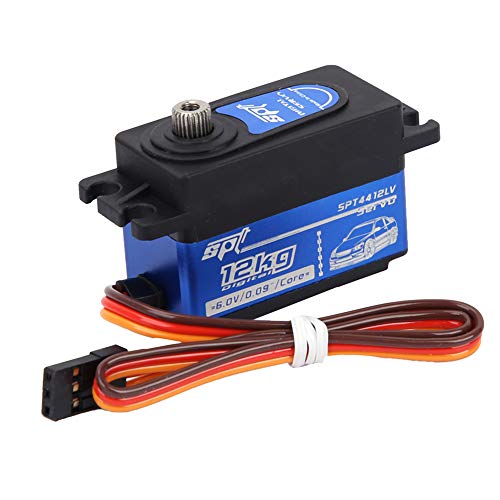Shanrya 12KG Large Torque RC Car Servo, Metal Gear...