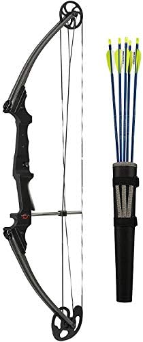 Genesis Original Bow Archery Kit, Left Hand,Carbon