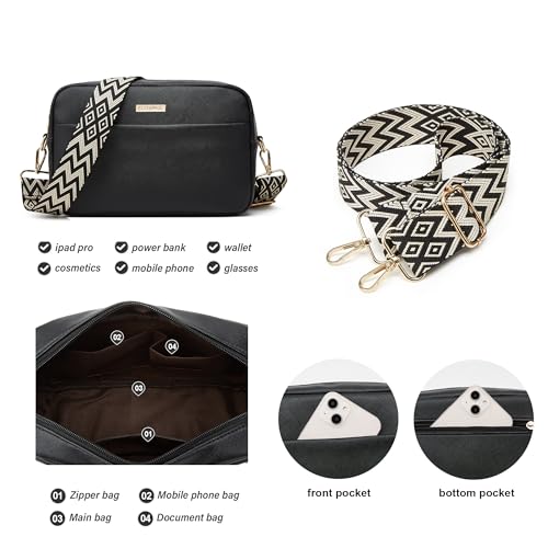 Image of Women Fashion Synthetic Leather Handbags Tote Bag Shoulder Bag Top Handle Satchel Purse Set