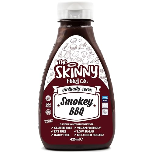 The Skinny Food Co Zero Calorie Smokey Bbq Sauce 425ML