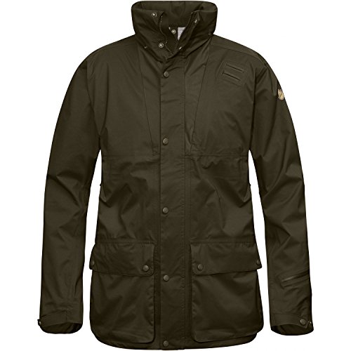 Preisvergleich Produktbild Fjällräven Herren Värmland Eco-Shell Jacket Softshelljacken, Dark Olive, 2XL