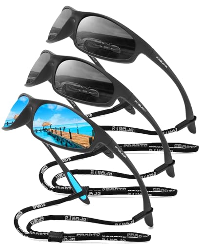 Image of FAGUMA Polarized Sports Sunglasses For Men UV400 Protection