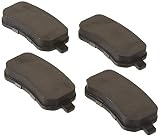 Centric 102.10210 C-Tek Ceramic Automotive Rear Brake Pads for Select Chrysler, Dodge, Ford, Model Years