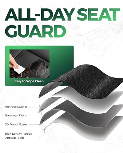 RIDEPOSH F150 Leather Seat Covers