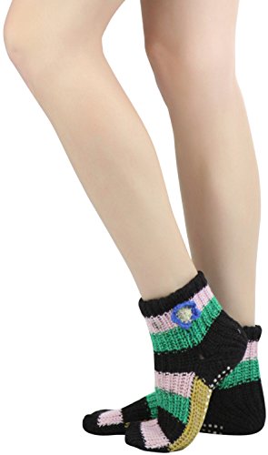 Image of ToBeInStyle Women's Pack of 6 Assorted Style Winter Socks