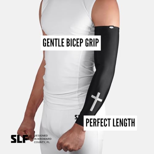 Faith Cross White and Black Arm Sleeve2