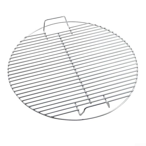 Parrilla portátil de acero inoxidable de 44 5 cm para cocinar al aire libre y barbacoas con distribución uniforme del calor y control de ventilación