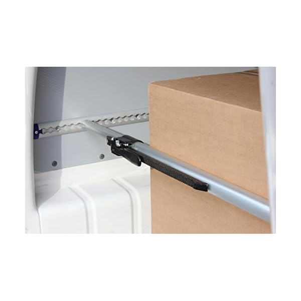 LOADCARE 2 x Aluminium-Klemmbalken fÃ¼r PKW/PKW Alu-Klemmbalken, 1,30-1,67 m Einsatzbereich,Zapfen fÃ¼r Airlineschienen – Bild 3