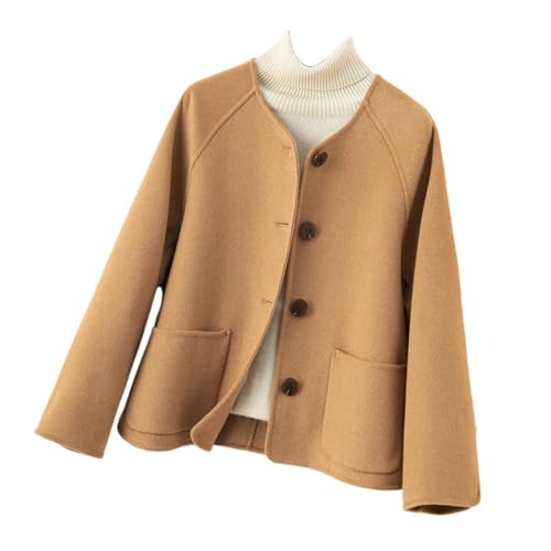 Veste en tweed et cachemire pour femme look automne hiver élégant