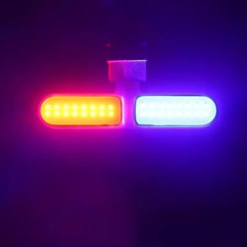 Rechargeable LED Bike Tail Light Creative Shape Waterproof Bike Rear Light for Most Seat Posts (Singleline)