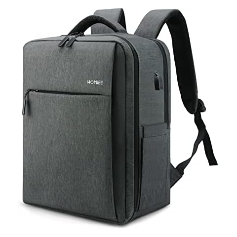 HOMIEE Cabin Bag, Travel Backpack 40 x 20 x 25 cm Cabin Hand Luggage Rucksack Suitable for Ryanair Underseat Allowance Cover