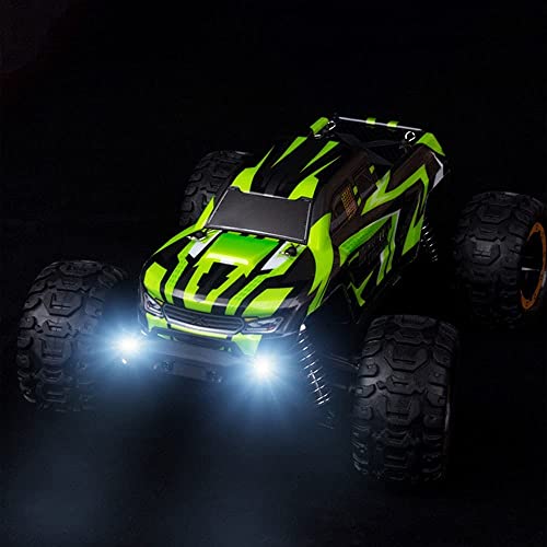 Dfergx Rc Cars 1:16 Scale 4Wd High Speed 45+ Km/H Remote Control Car, All Terrains Electric Toy Off Road Hobby Monster Truck, 2.4Ghz Remote Control, For Adults And Kids Gift #TOP4