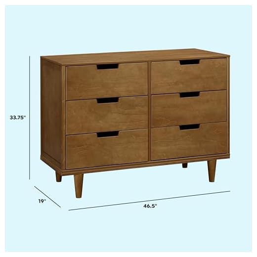 Marley 6-Drawer Dresser for Nursery