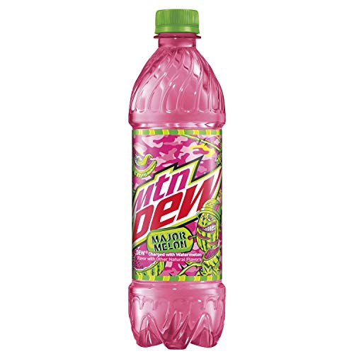 Mountain Dew Major Melon, 16.9 Fl Oz Bottles, 6 Pack