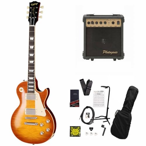 Epiphone/Inspired by Gibson Custom 1960 Les Paul Standard Reissue Iced Tea Burst PG-10アンプ付属エレキギター初心者セットR