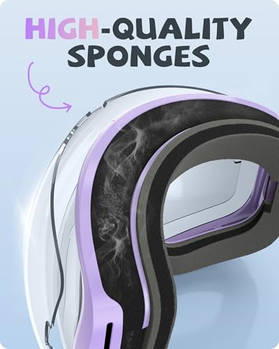 Masques de snowboard de qualité supérieure pour enfants avec double écran stable - 4