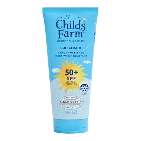 Childs Farm Kids & Baby Sun Cream SPF 50+ Fragrance Free Cover