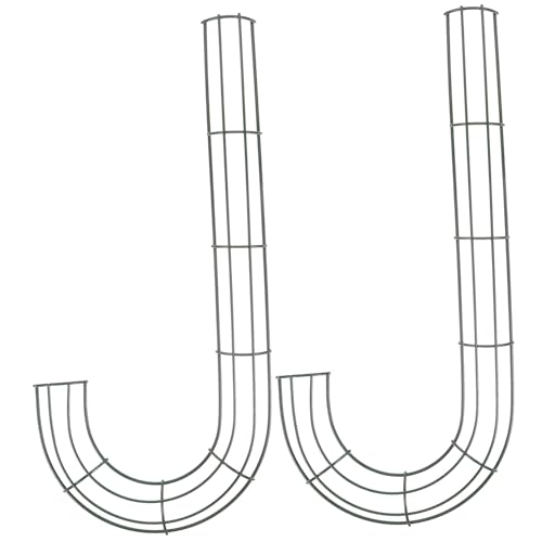 OKUMEYR 2pcs Christmas Wire Wreath Frame Garland Accessory for Holiday Decor Easy to Use for Creative Crafting for Christmas Decorations and Wreath Making