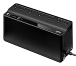 APC UPS Battery Backup & Surge Protector with USB Charger, 600VA APC Back-UPS (BE600M1)