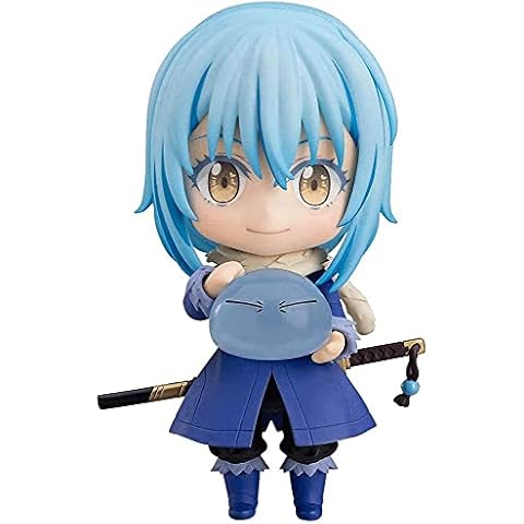 OVERSD Anime Figure Model That Time I Got Reincarnated As A Slime: Rimuru Nendoroid Action Figure Doll Cartoon Game Character Desk Ornament For Home & Collection & Gift Cover