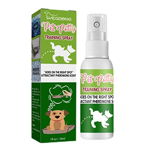 Spray d'apprentissage de la propreté pour chien - Un parfum attrayant aide à dresser votre animal de compagnie où ne pas uriner, aide à l'apprentissage de la propreté à l'intérieur et à l'extérieur Cover