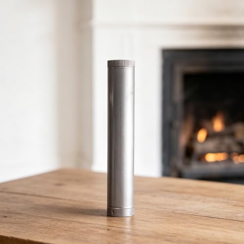 Tubo de ventilación de chimenea de acero inoxidable de 15.3 para extracción segura en estufas 5