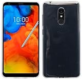 cofi1453 Silikon Hülle Tasche Hülle kompatibel mit LG Q Stylus Zubehör Gummi Bumper Schale Schutzhülle Zubehör in Transparent