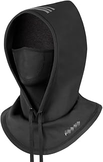 ZQWE Balaclava Windproof Ski Thermal Hood Winter Warm Motocycle Cover Hat, Balaclava Outdoor Sports Hood Hat for Women Men, Warm?Breathable Cover Neck Warmer