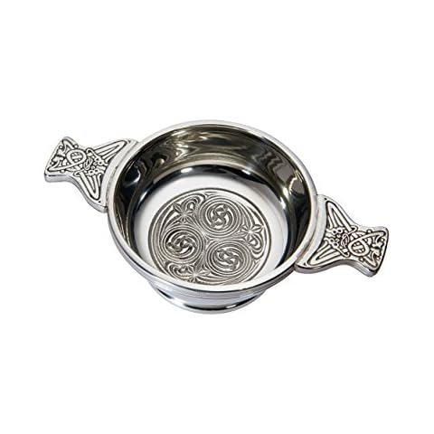 Wentworth Pewter Kells Quaich Whisky Bowl Cover