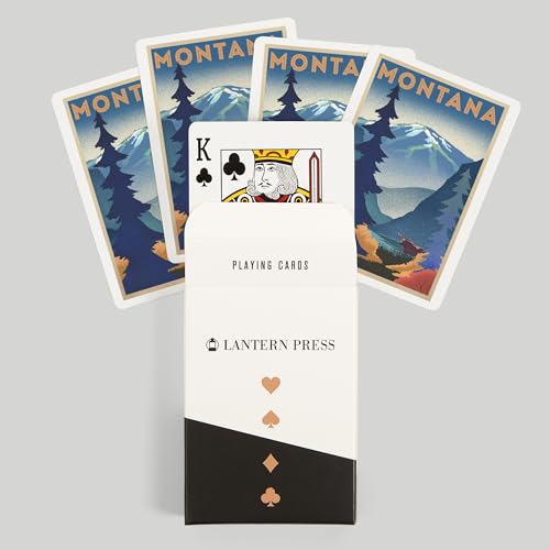 Baraja de Póker Montana con 52 cartas para adultos miniatura 6