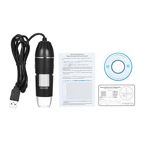 Microscope numérique 1000X avec loupe de bureau et lames pour observation