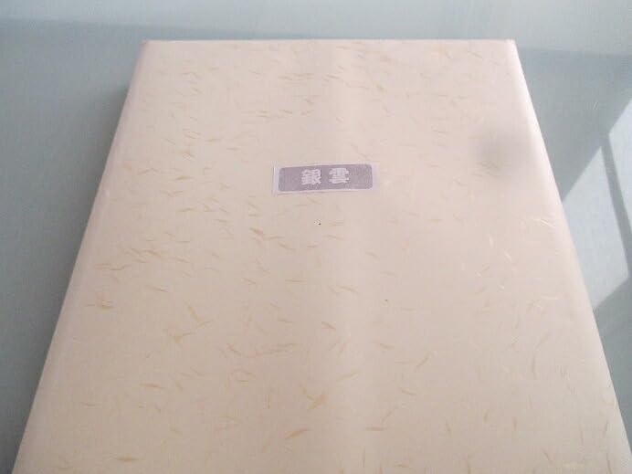 Amazon.co.jp: 書道用紙 画仙紙 銀雲 2×8尺 53cm×228cm 50枚