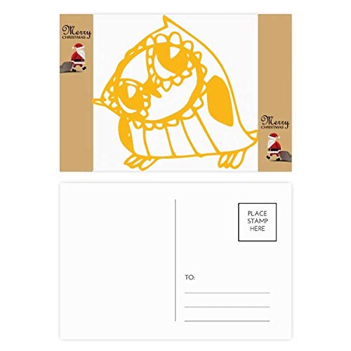 Cartes postales de remerciement animaux : lot de 20 cartes illustrées pour amoureux des bêtes