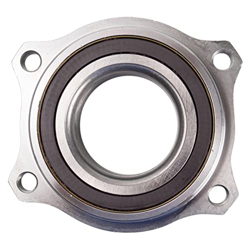 Image of TRQ Rear Left and Right Wheel Bearing and Hub Assembly Set 2 Piece Compatible with 15-20 Mercedes-Benz C300 16-18 C350e 2015 C400 17-20 C43 AMG 2016 C450 AMG 16-20 C63 15-20 C63 S