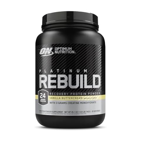 Optimum Nutrition Platinum Rebuild Protein Powder Cover