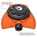 Black + Decker® 8-Pattern Turret Sprinkler – Up to 962 Sq. Ft. Coverage, Durable Build, Versatile Spray Options BD57392
