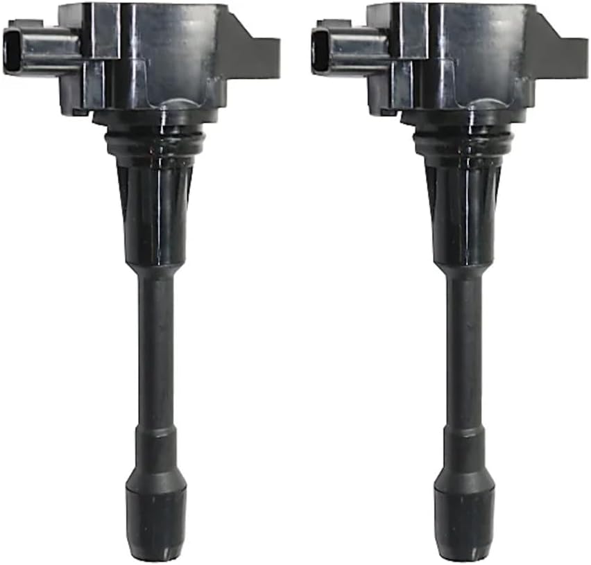KarParts360 For Nissan Versa 2012-2019 Ignition Coils | Pair | 4 Cyl. 1.6L Engine | 3 Male Blade-Type Terminals | Replacement For 224481HC0A